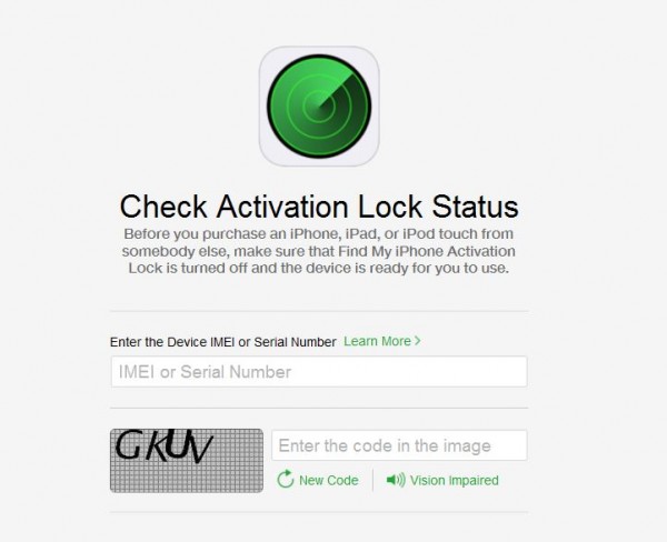 check activation lock
