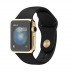 38mm 18-Karat Yellow Gold Case with Black Sport Band