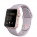 38mm Rose Gold Aluminum Case with Lavender Sport Band