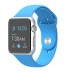 42mm Silver Aluminum Case with Blue Sport Band