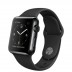 38mm Space Black Stainless Steel Case with Black Sport Band