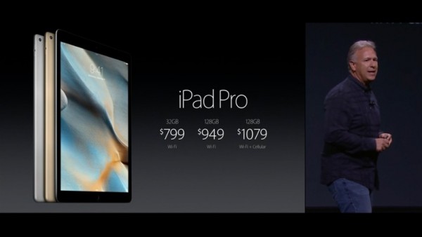 iPad Pro pricing