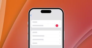An iPhone displaying the Software Update screen